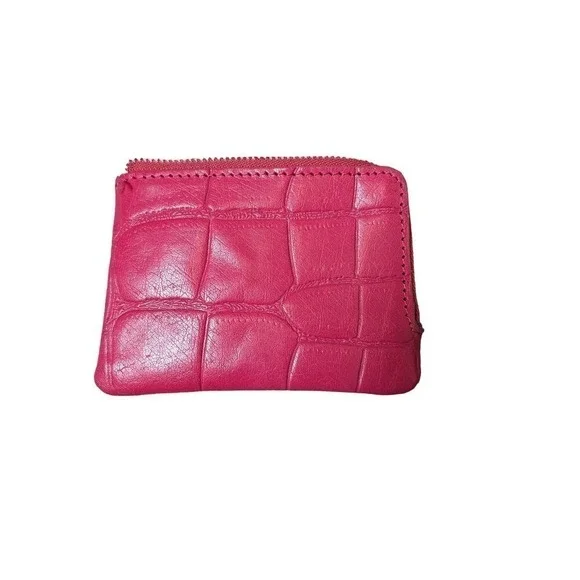 Free People Croc Embossed Coin‎ Wallet - Picture 3 of 4